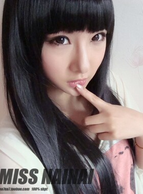 可爱清纯齐刘海长直发cdts变装反串伪娘 演出