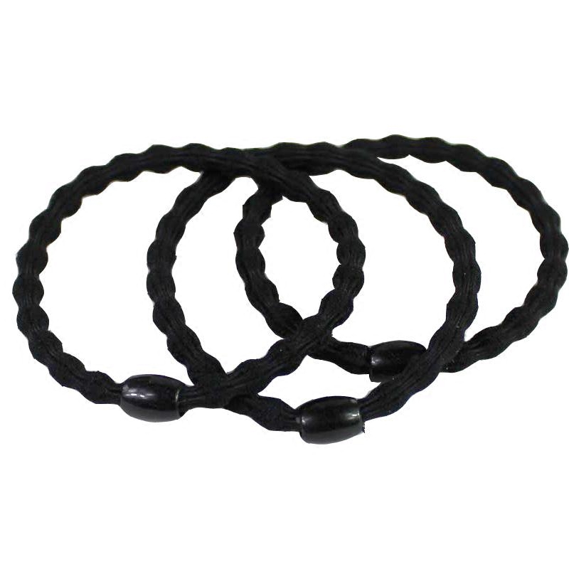 韩国发饰打底基础款发圈发绳高弹力耐用加粗头绳百搭橡皮筋扎头发