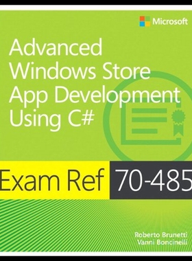 【预售】Exam Ref 70-485: Advanced Windows Store App Devel