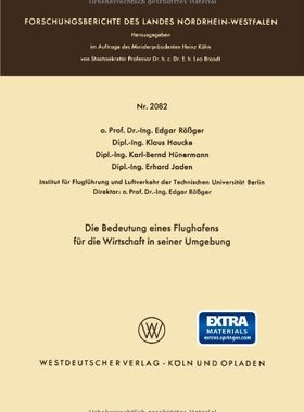 【预售】Die Bedeutung Eines Flughafens Fur Die Wirtsch...