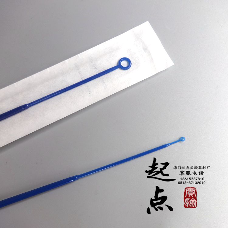 实验耗材 灭菌独立包装 1ul/10ul接种环采样棒 一次性塑料接种环