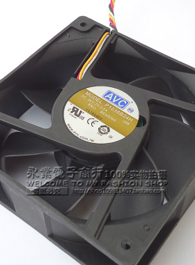 AVC台湾奇宏 12038 12CM 24V风扇 变频器 工控机 风扇 P1238B24H