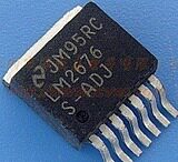 进口拆机LM2575S-ADJ 可调 LM2575HV 稳压管贴片TO-263 贴片