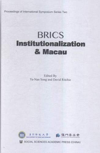 BRICS-Institutionalization & Macau-金砖国家:机制与澳门 书店 里奇 世界经济书籍 书 畅想畅销书