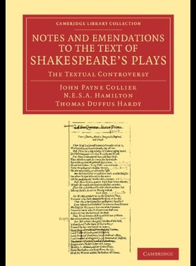 【预售】Notes and Emendations to the Text of Shakespeare'