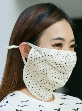 点点冬季保暖防寒女士包邮口罩