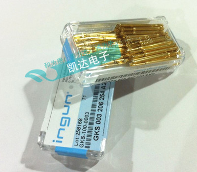 英钢探针GKS003 206/306 254A2000（九爪梅花头）测试针 弹簧顶针