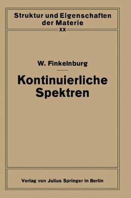 【预订】Kontinuierliche Spektren