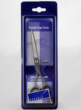 德国丛林豹JAGUAR专业美发剪刀 5.5寸金眼系列理发剪平剪82255