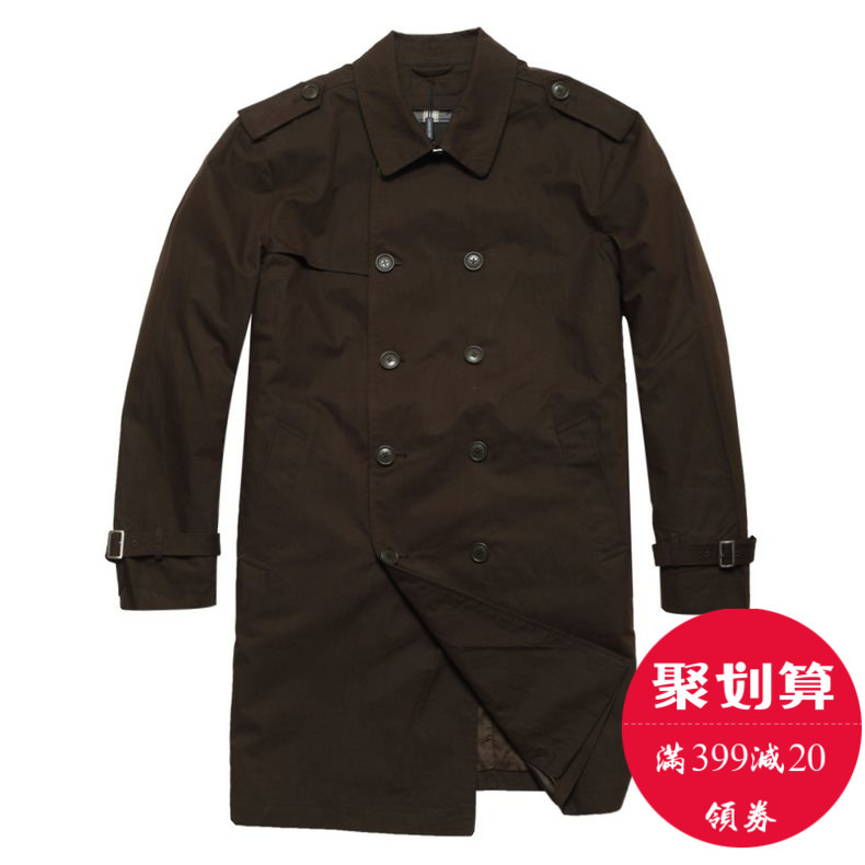 LONDON FOG/伦敦雾品质男装冬款外套商务休闲中长款风衣LW11WF205