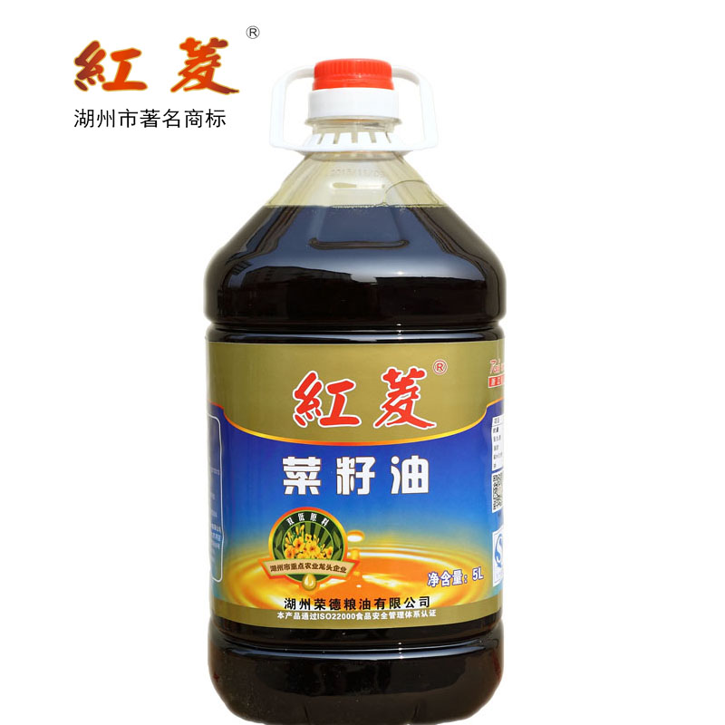 红菱菜油双低菜籽油5l食用油