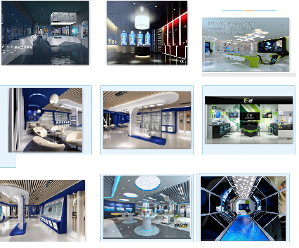 手机专卖店室内工装效果图3d模型 数码店营业厅装修3dmax设计素材