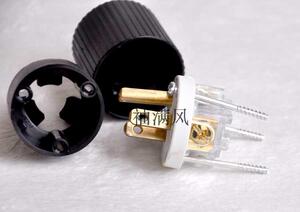 原装全新美国超时空拜恩BRYANT美标电源插头 电源插头音频连接头