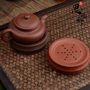 宜兴紫砂壶垫壶架 带响茶具摆件 竹节壶承壶座 底座 壶托茶道配件