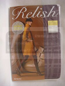 现货ATSUGI日产厚木 FP80933 30D方格花型抗菌防静电打底连裤