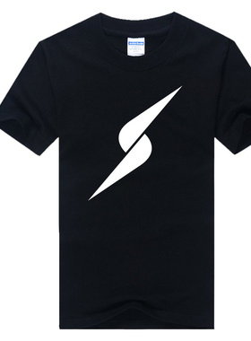 Storm freerun暴风自由蓝魔组合 闪电parkour 跑酷短袖t恤潮纯棉