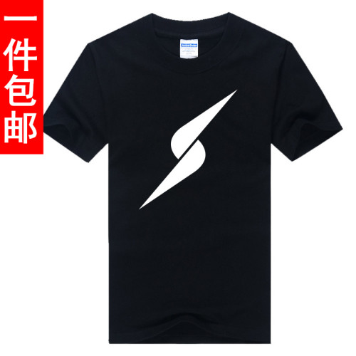 暴风自由蓝魔组合闪电短袖纯棉