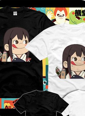 舰娘collection舰队正规空母赤城不二家恶搞纯棉t恤短袖衣服