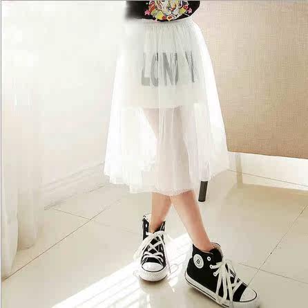 Jupe fillette en Toile de coton - Ref 2049703 Image 1