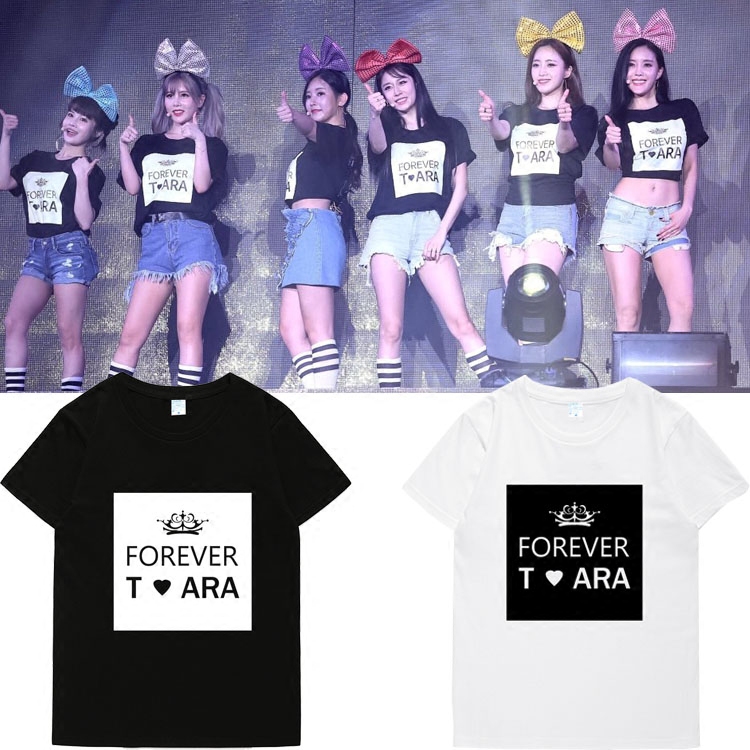 T-ara combination Vocal concert Should aid periphery Habitat Korea Eunjung Jiyeon Same item Short sleeved Will servein the Women's clothing/Boutique , T-shirt  category - from Buy2taobao.com to provide professional Taobao agent buy service