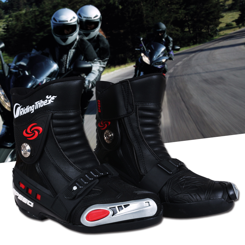 Bottes moto PRO-BIKER A008 - Ref 1396272 Image 1