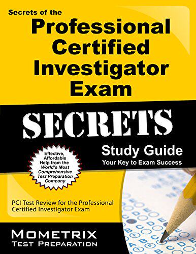 【预售】Secrets of the Professional Certified Investig...
