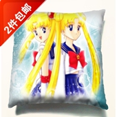 性感可爱萌图抱枕 动漫周边抱枕 饰 美少女战士装 订制22 卡通靠枕