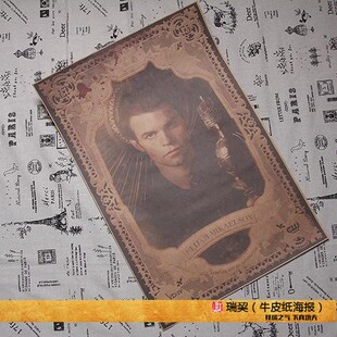 Salvatore美剧 吸血鬼日记海报VampireDiaries保罗韦斯利Stefan