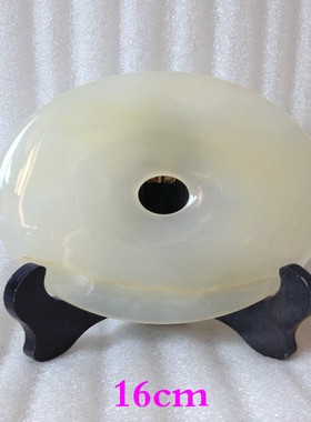 和氏璧玉璧天然工艺品平安扣摆件