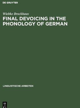 【预售】Final Devoicing in the Phonology of German
