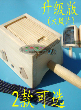 诗情艾意加高纯实木双插温灸盒