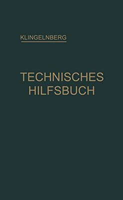 【预订】Klingelnberg Technisches Hilfsbuch