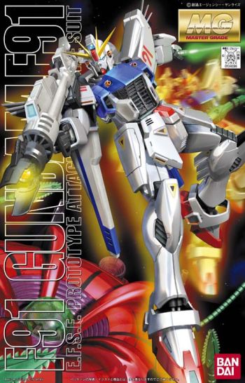 热血玩具模型手办 敢达 MG F91 高达 万代 正版 可动 拼装 模玩/动漫/周边/娃圈三坑/桌游 高达模型专区 原图主图