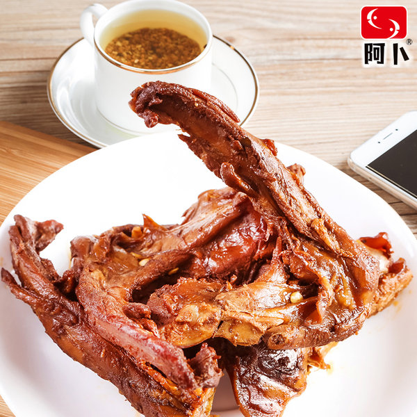 武汉美食 阿卜 精武 鸭锁骨 480g ￥29.8包邮 （￥49.8-20）香辣、原味可选