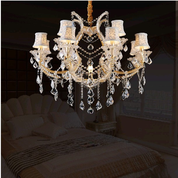 欧式奢华别墅吊灯水晶简约灯具