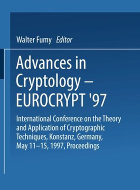 【预订】Advances in Cryptology Eurocrypt 97:...