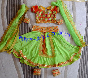 肚皮舞蹈服装 鸿舞衣 舞蹈服 演出服 儿童1281服装