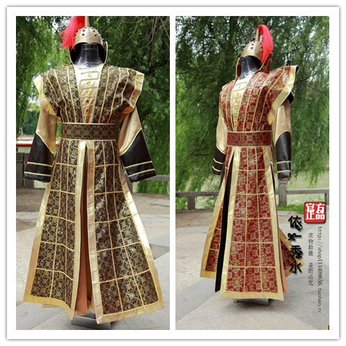 古裝唐裝漢服將軍服鎧甲盔甲士兵服裝主題服裝戲劇服裝舞臺(tái)演出服