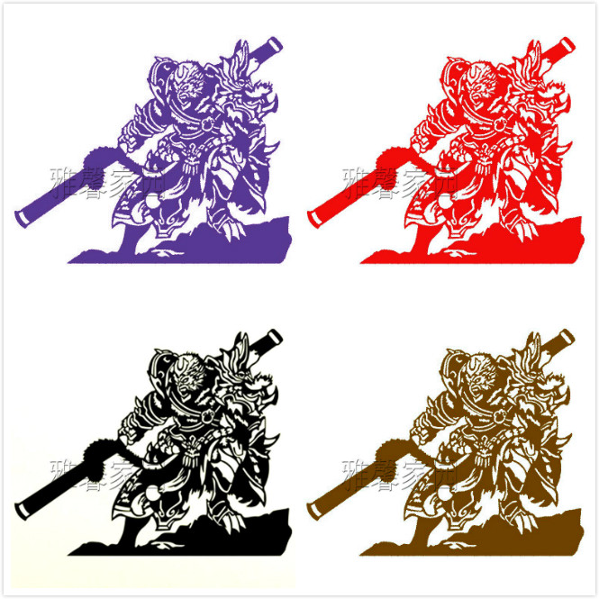 英雄联盟墙贴 动漫游戏周边齐天大圣-孙悟空lol猴子墙壁贴纸