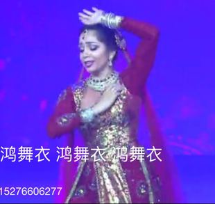 鸿舞衣印度舞蹈服装 专业订做