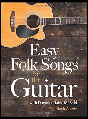 【预售】Easy Folk Songs for the Guitar with Downloadable