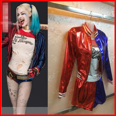 小丑女cosplay服装自杀小分队X特遣队哈莉奎茵cos服