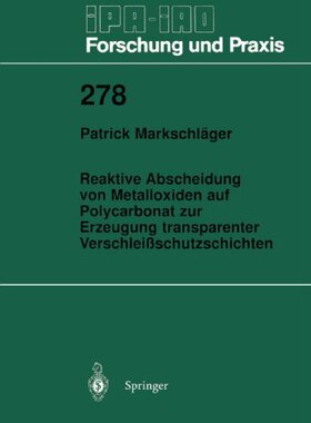 【预订】Reaktive Abscheidung Von Metalloxide...