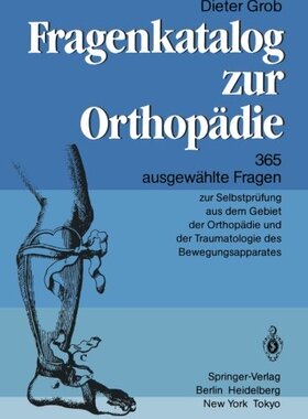【预订】Fragenkatalog Zur Orthopadie: 365 Au...