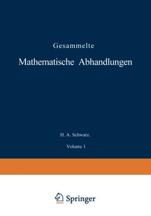 预订 Gesammelte Mathematische Abhandlunge...