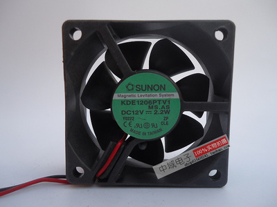 SUNON 建准风扇 12V KDE1206PTV1.MS.AS. 6025 12v 2.2w 风扇
