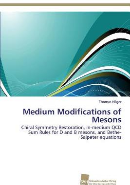 【预售】Medium Modifications of Mesons