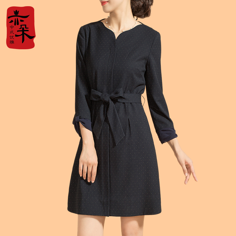 亦朵真丝连衣裙_热卖亦朵真丝连衣裙【价格 图