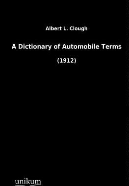【预售】A Dictionary of Automobile Terms