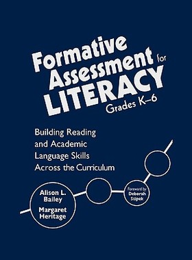 【预售】Formative Assessment for Literacy, Grades K-6: Bu...